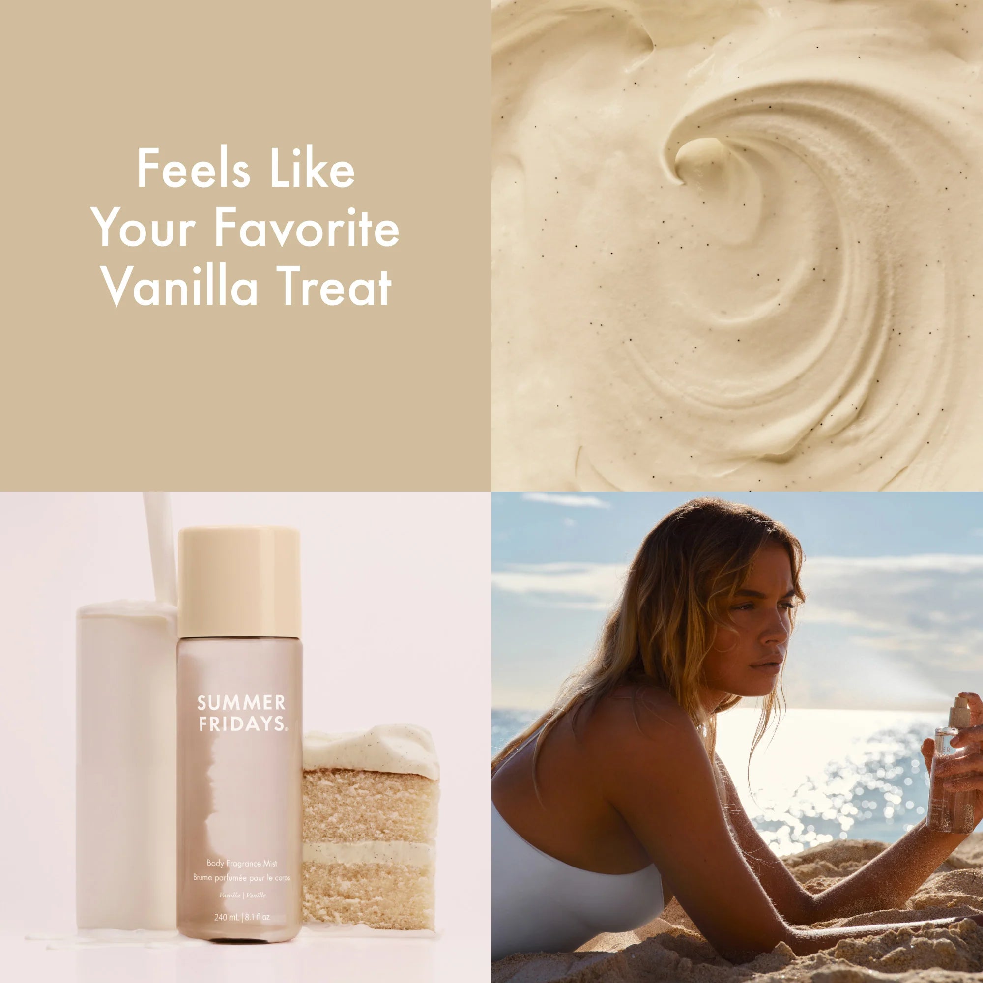 Body Fragrance Mist Vanilla Travel Size
